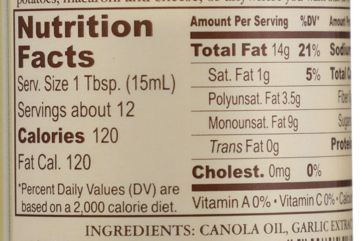 ROLAND Garlic Oil, 6.25 FZ - Mighty Depot