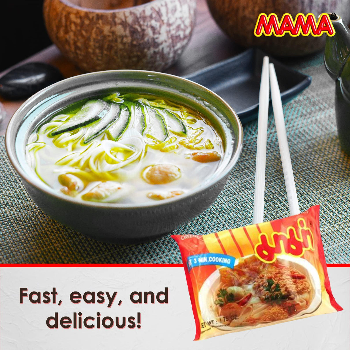 MAMA Noodles - 30 Pack - Mighty Depot