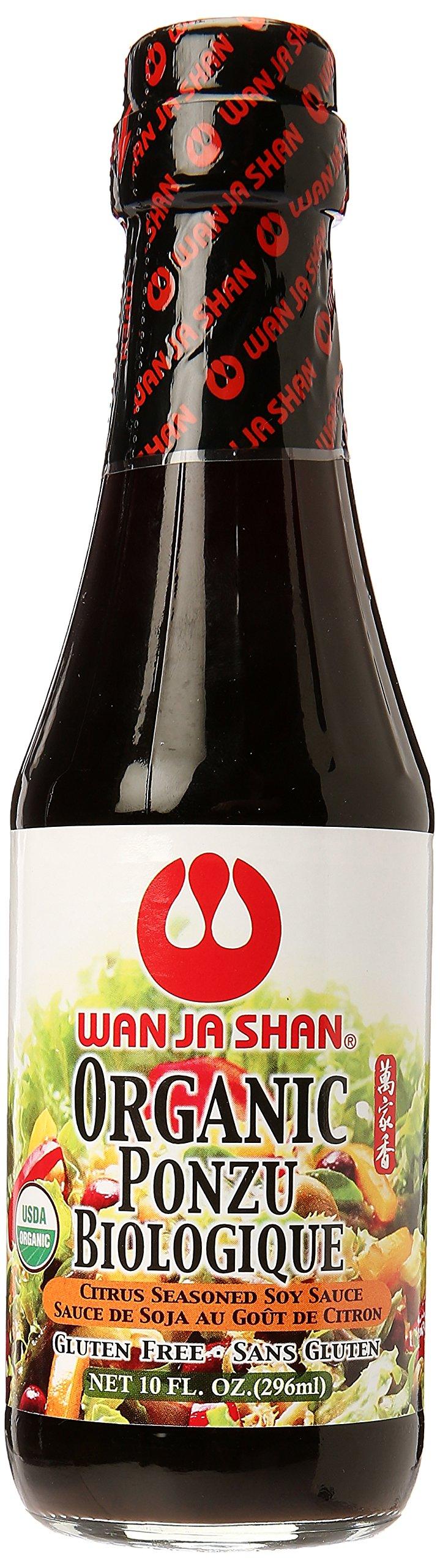 WAN JA SHAN Organic Ponzu Sauce Citrus Seasoned Soy Sauce, 10 FZ - Mighty Depot
