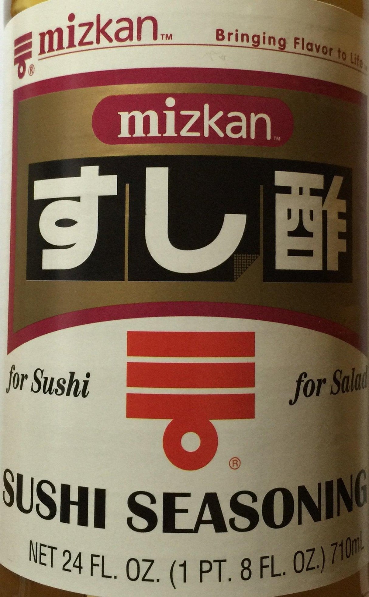 Mizkan Vinegar Sushi Seasoning for Sushi or Salad - 24 fl oz (710ml) - Mighty Depot