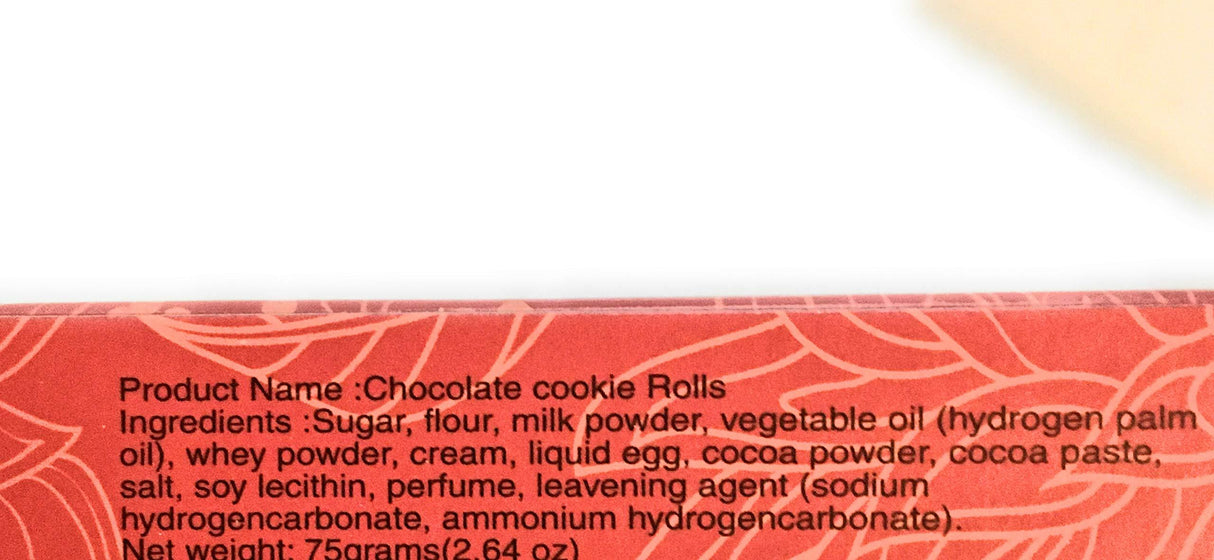 Toko Chocolate Cookie Rolls 2.64 Oz(2 Pack) - Mighty Depot