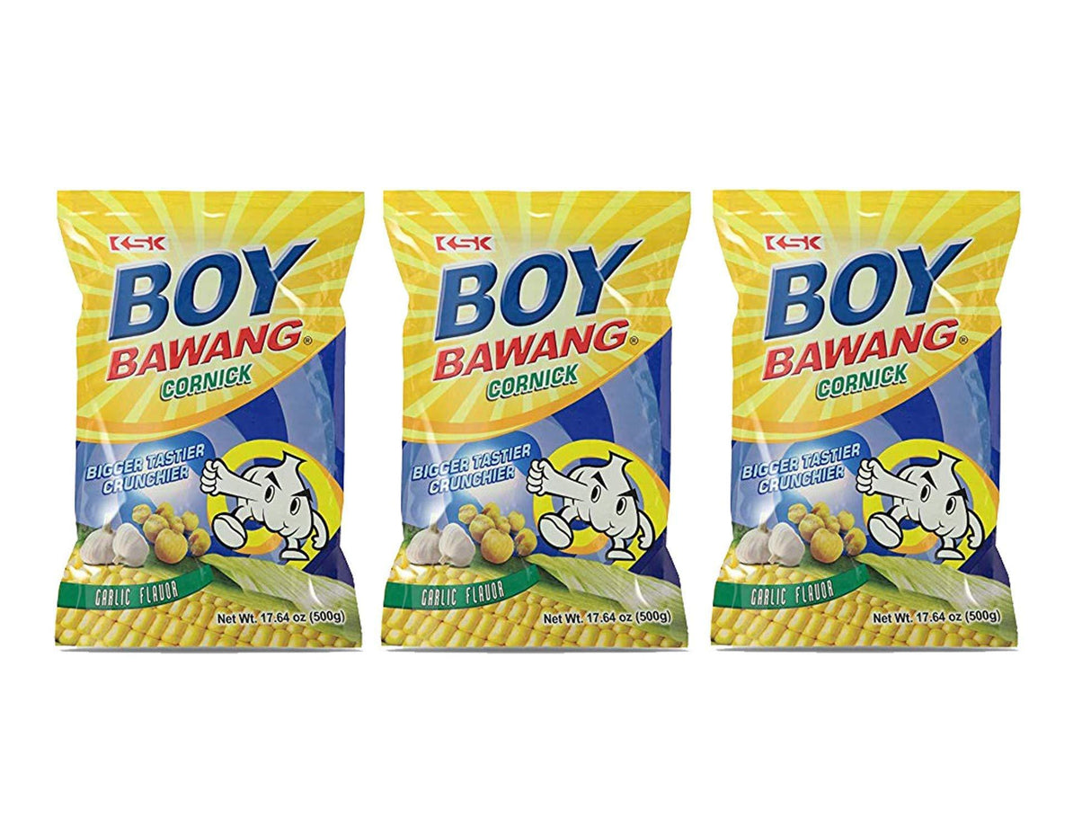 Boy Bawang Cornick Garlic 3.54oz (100g), 3 Pack - Mighty Depot