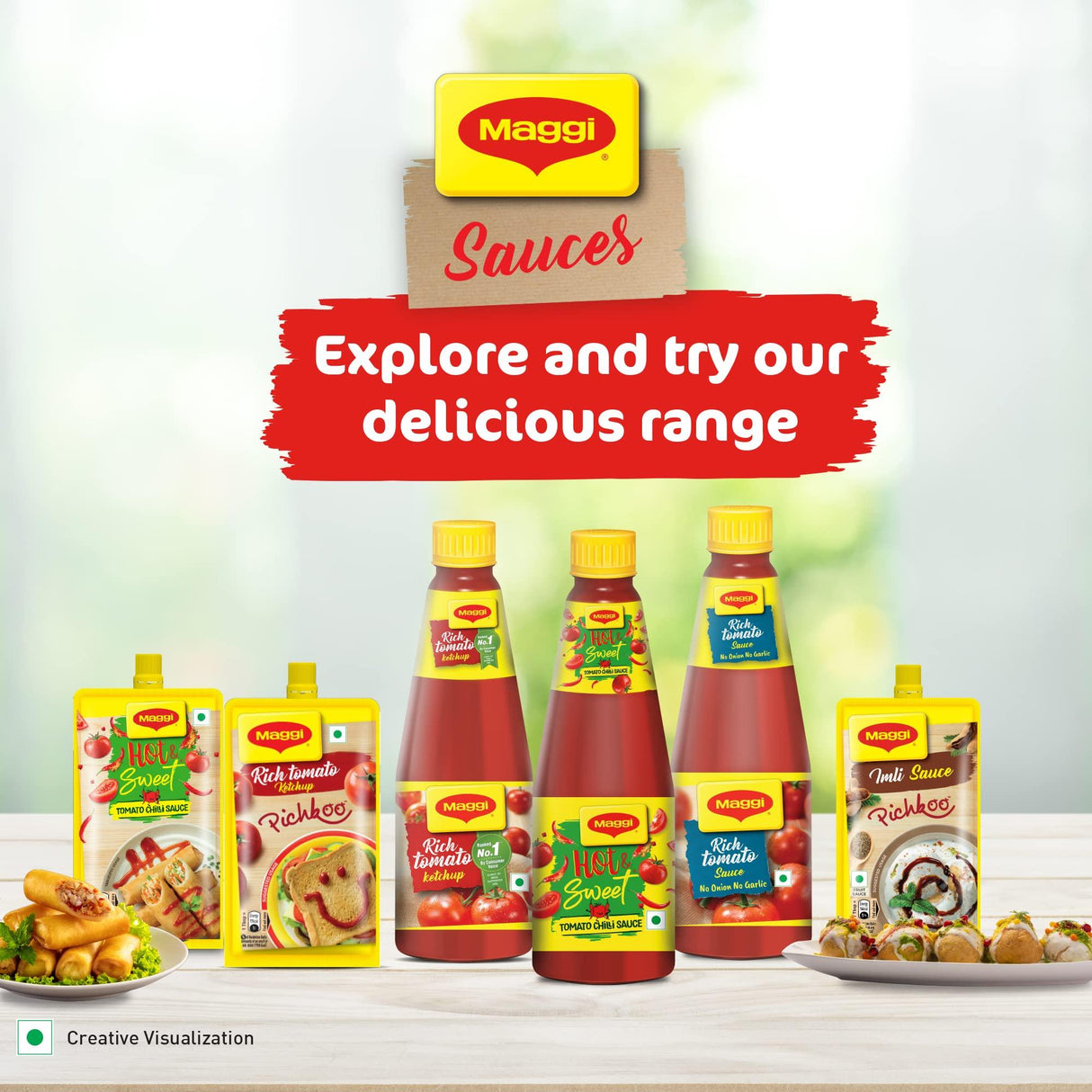 Maggi Hot & Sweet Tomato chilli sauce 500g - Mighty Depot