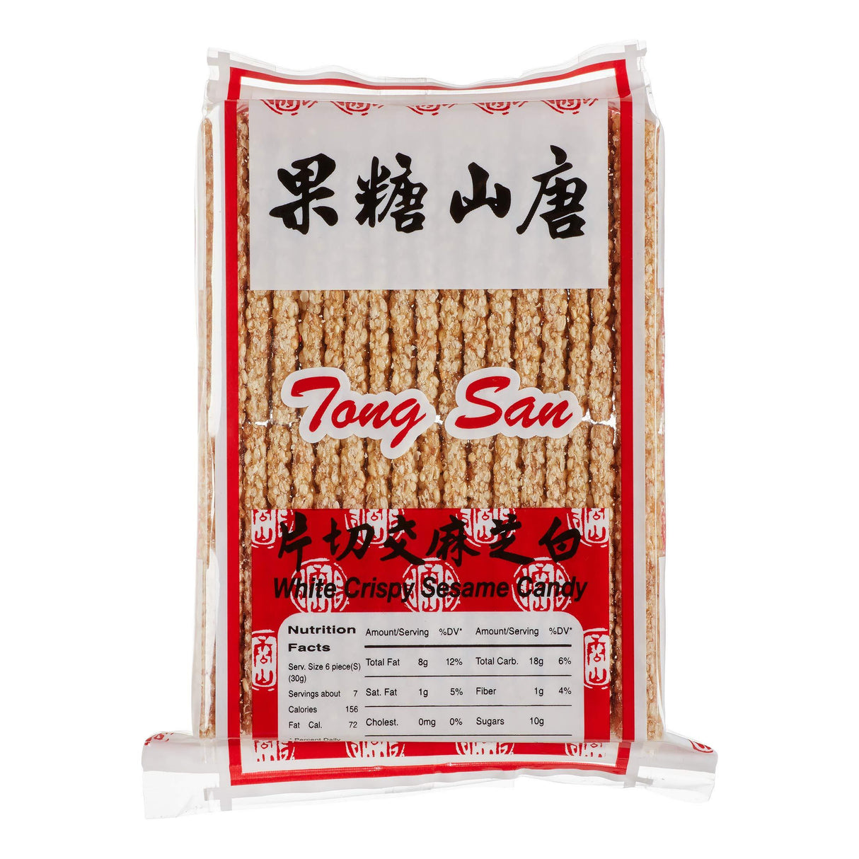 Tong San White Crispy Sesame Candy - Mighty Depot