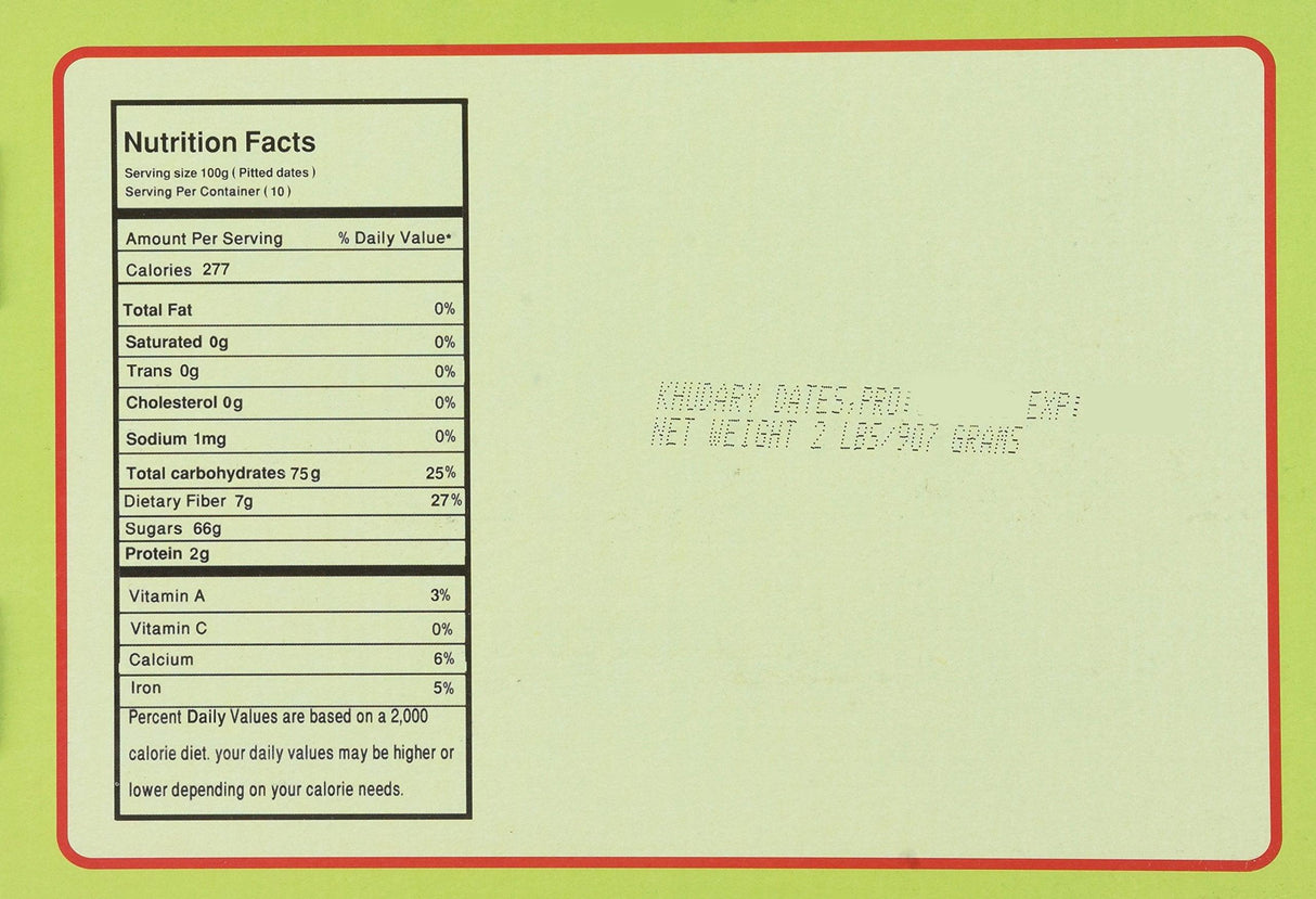 Al Madinah Premium Quality Dates 2lb - Mighty Depot