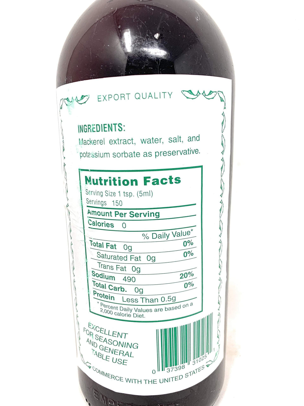 Rufina Patis Fish Sauce, 25 oz - Mighty Depot