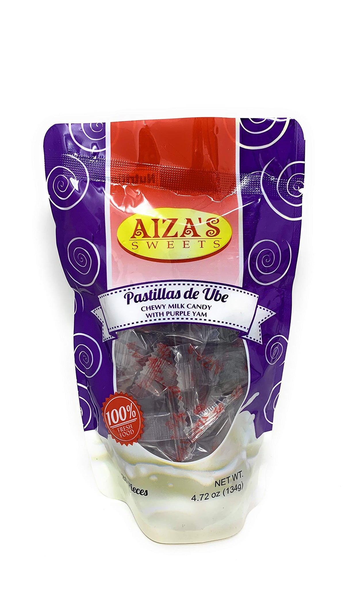 Aiza's Sweets - Chewy Milk Candy, Imported from The Philippines - Mighty Depot