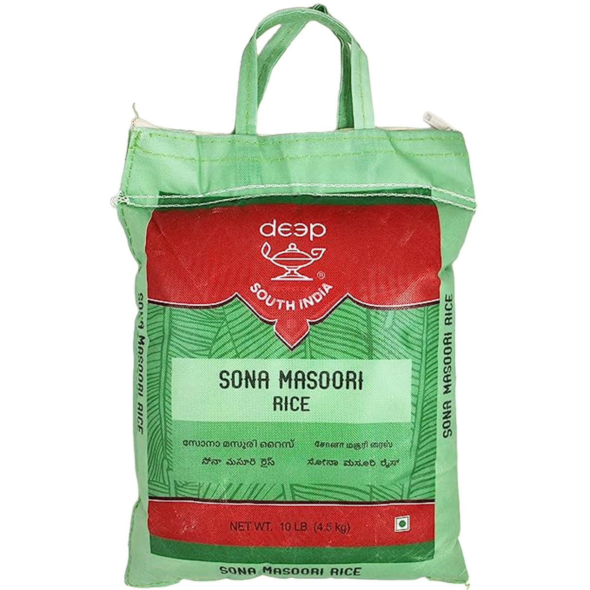 Deep Sona Masoori Rice - South Indian - 10 lb - Mighty Depot