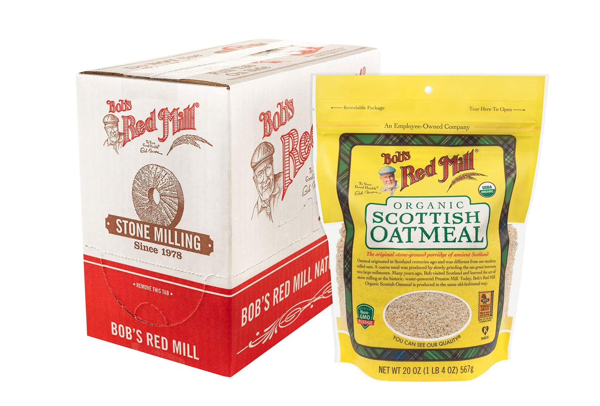 Bob's Red Mill Organic Scottish Oatmeal - Mighty Depot