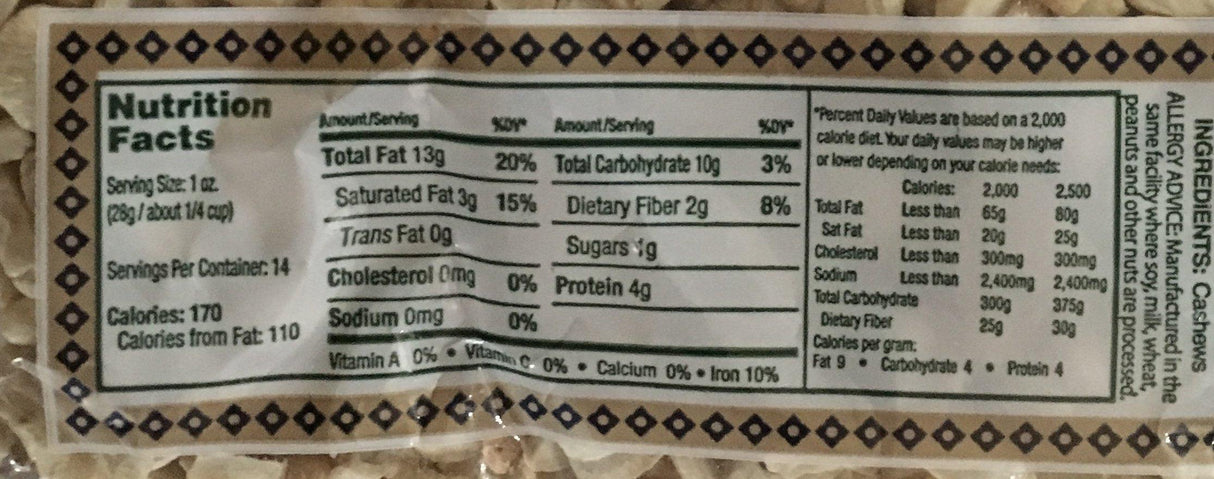 Great Bazaar Swad Cashew Pieces - Mighty Depot