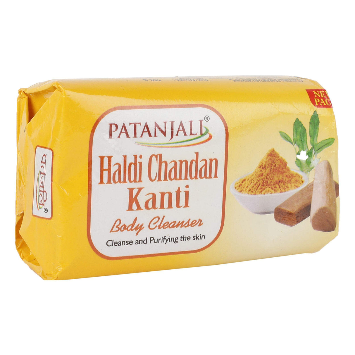 PATANJALI Kanti Haldi Chandan Body Cleanser - Mighty Depot