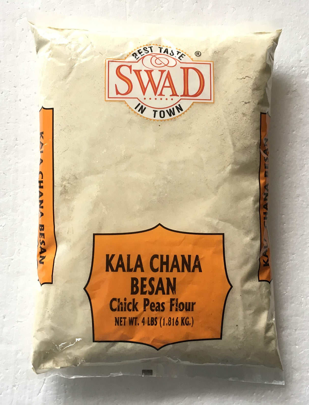 Swad Kala Chana Besan (Chick Peas Flour) - 4 lbs - Mighty Depot
