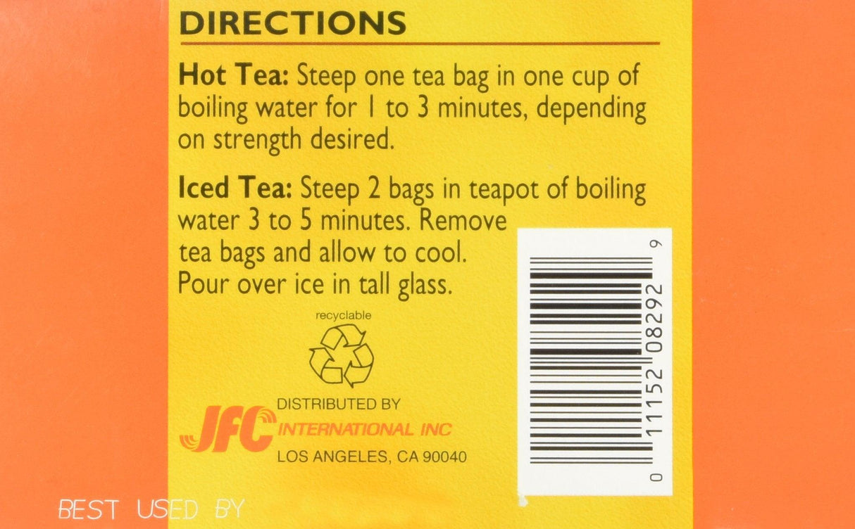 Dynasty Ginseng Tea 16 Tea Bags - Mighty Depot