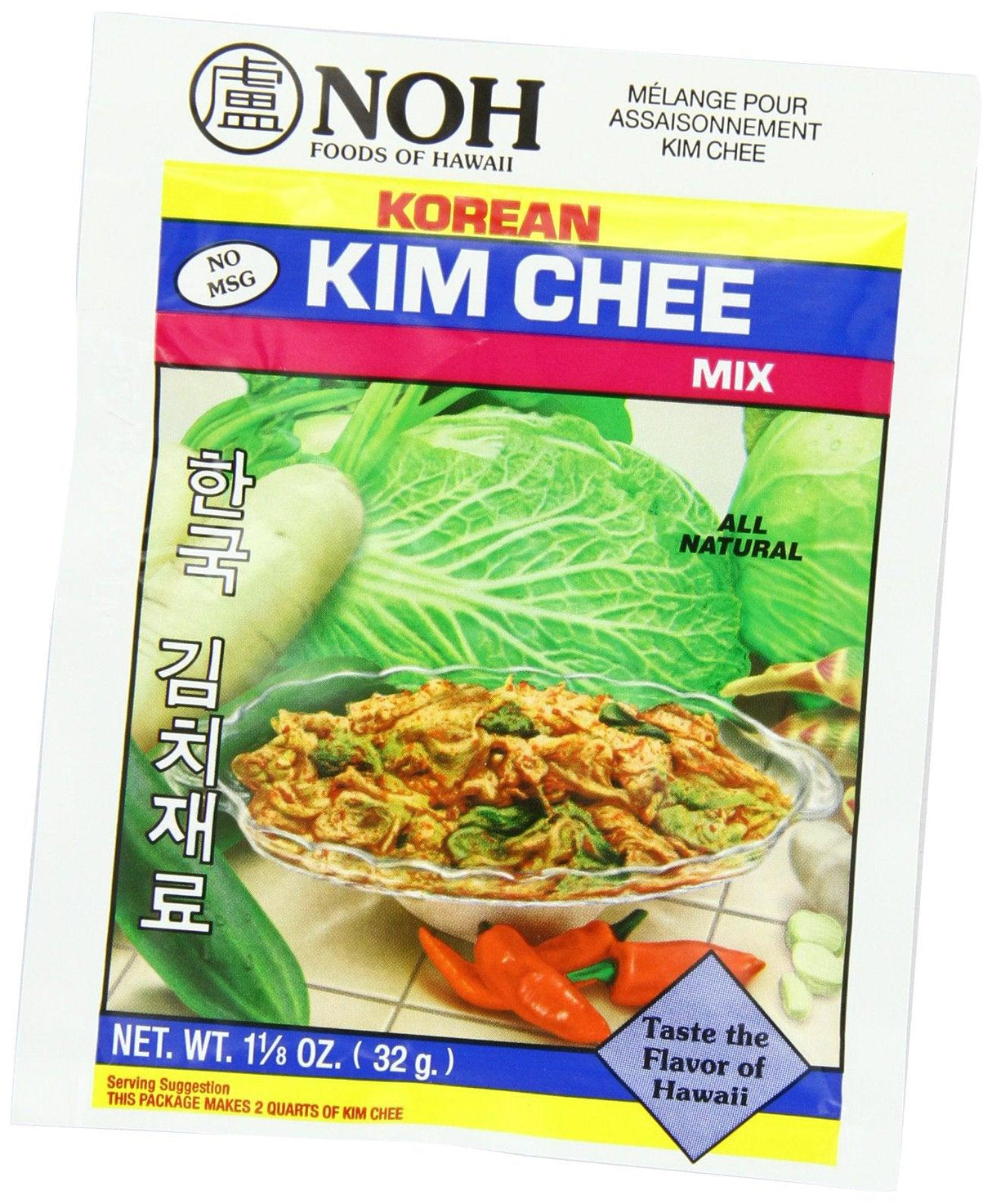 NOH Korean Kim Chee Base, 1.125-Ounce Packet, (Pack of 12) - Mighty Depot