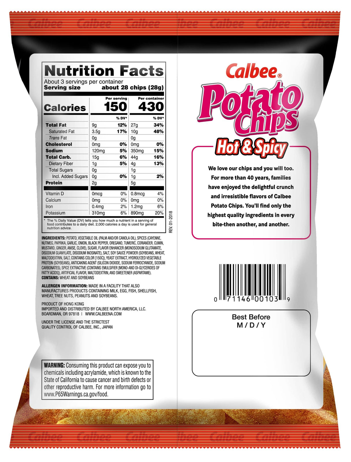 Potato Chips - Mighty Depot