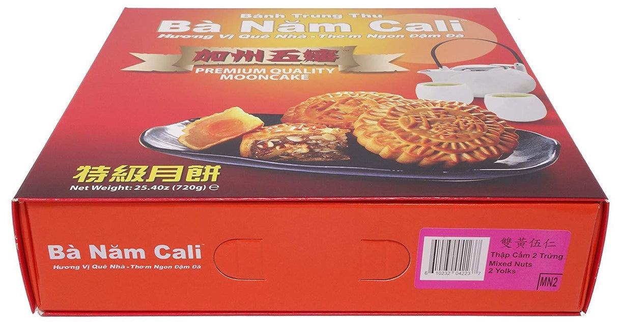 Ba Nam Cali Mooncake - Mixed Nuts (2 Yolk) by Ba Nam Cali - Mighty Depot