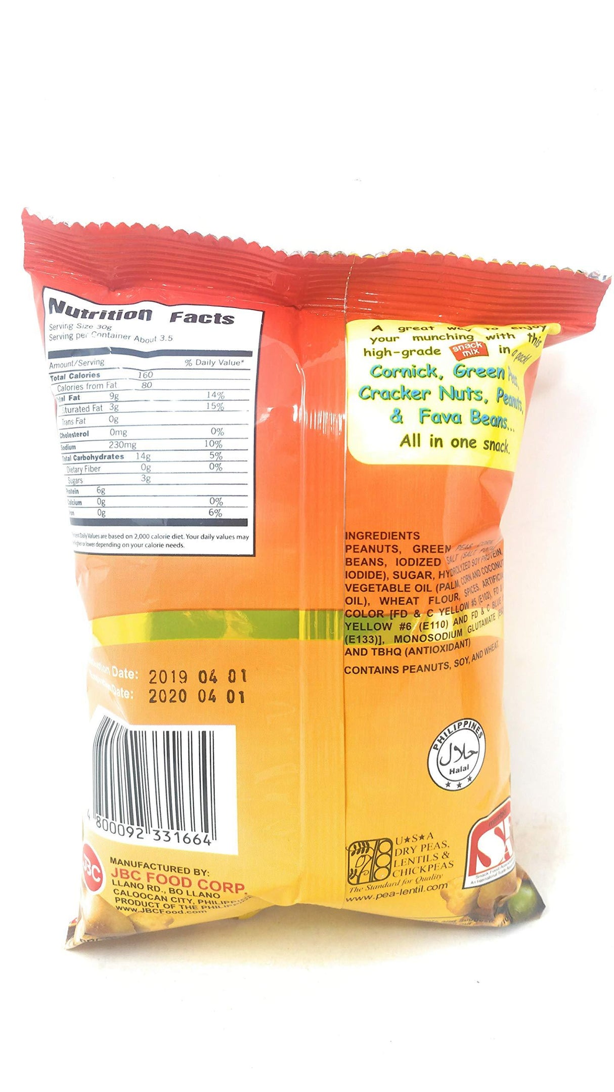 Ding Dong Peanut Snacks 6 Packs - Mighty Depot