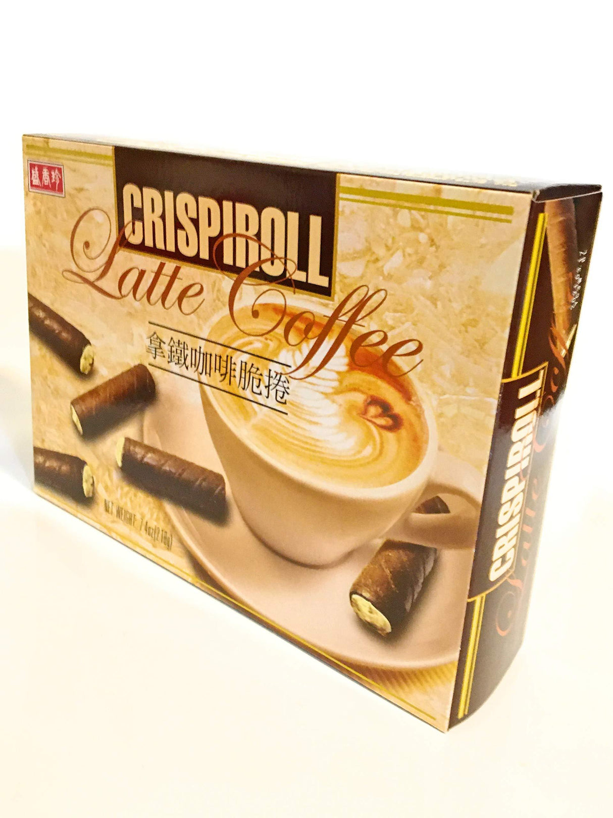 Shengxiangzhen CrispiRoll (Latte Coffee Flavor)7.4 Oz-2 Pack - Mighty Depot