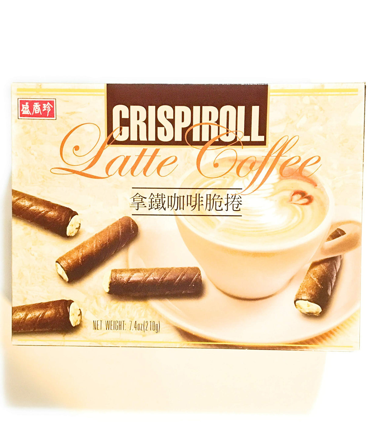 Shengxiangzhen CrispiRoll (Latte Coffee Flavor)7.4 Oz-2 Pack - Mighty Depot