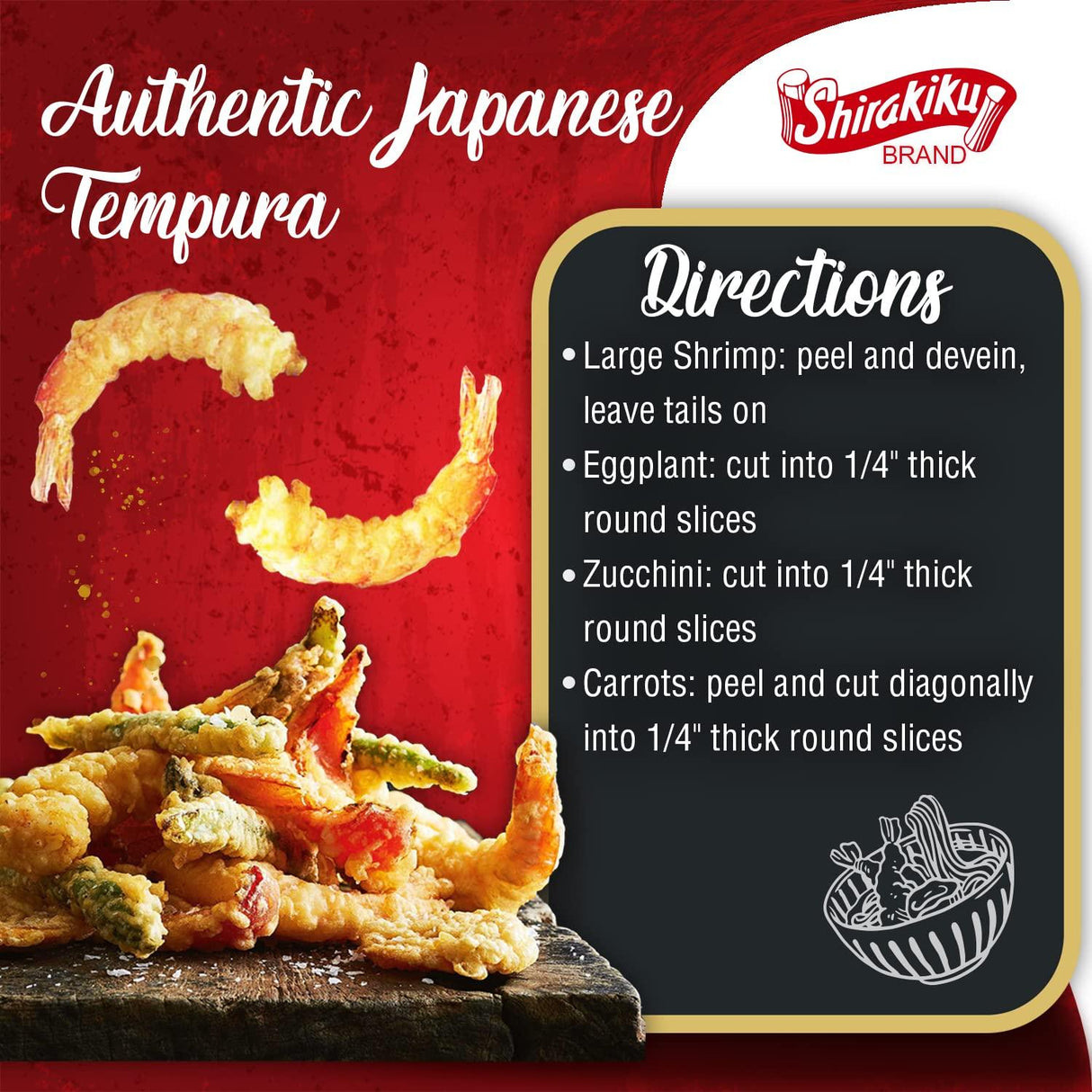 Shirakiku Tempura Batter Mix 10oz - Pack of 2 - Mighty Depot
