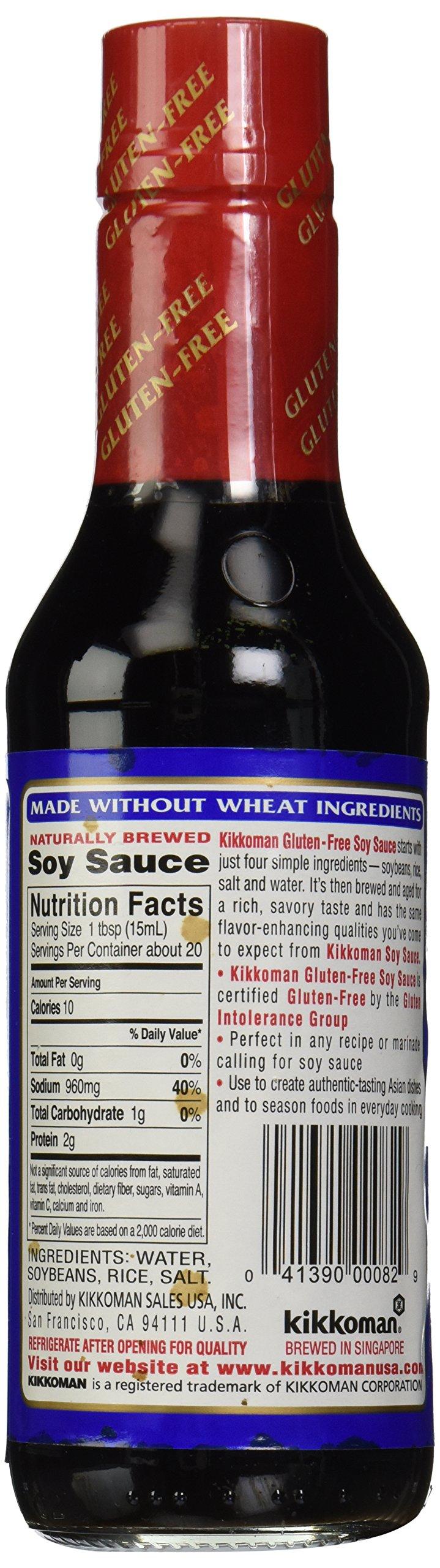 Kikkoman Soy Sauce, Gluten Free - Mighty Depot
