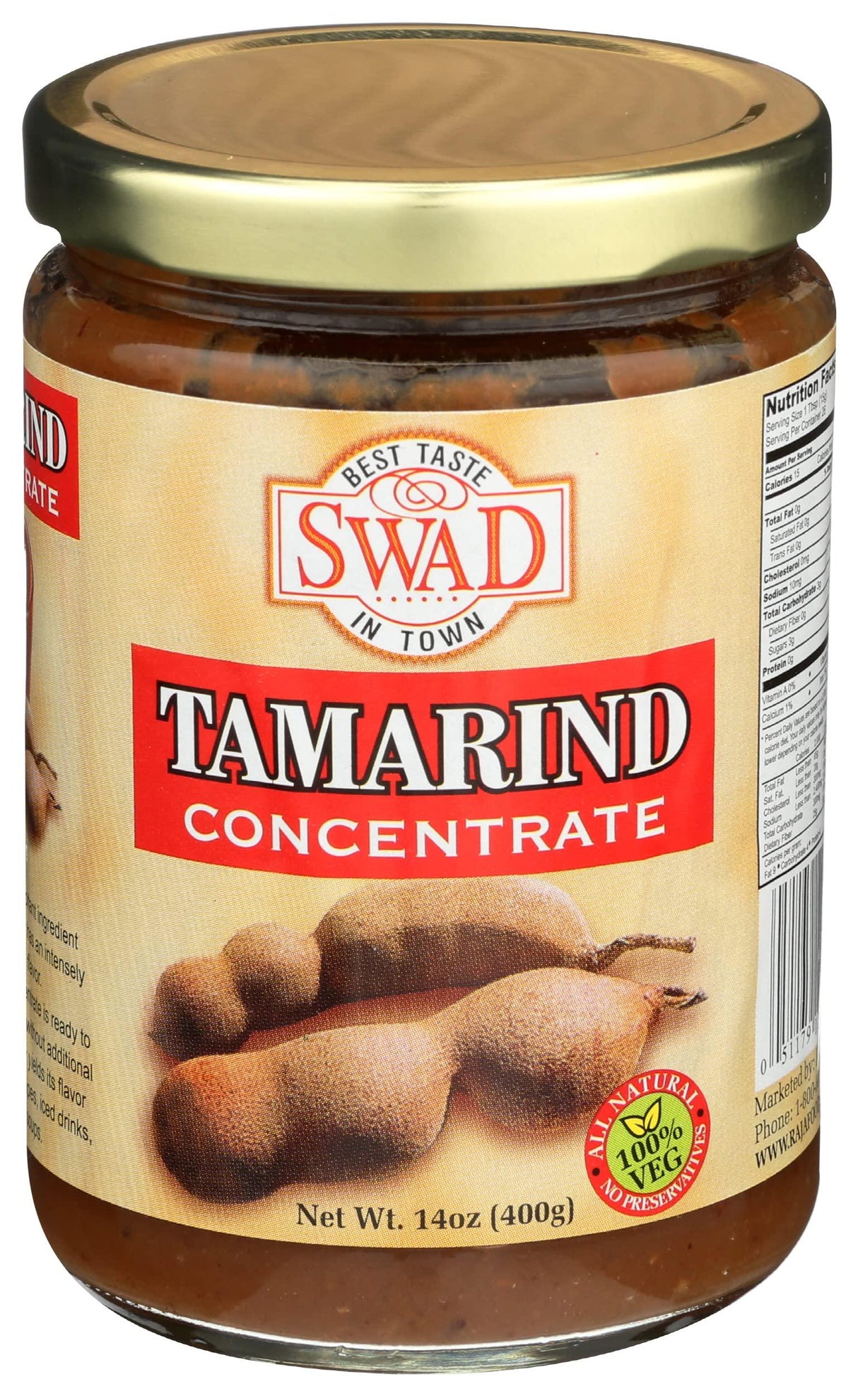 Swad Tamarind Concentrate 140z (400g) - Mighty Depot