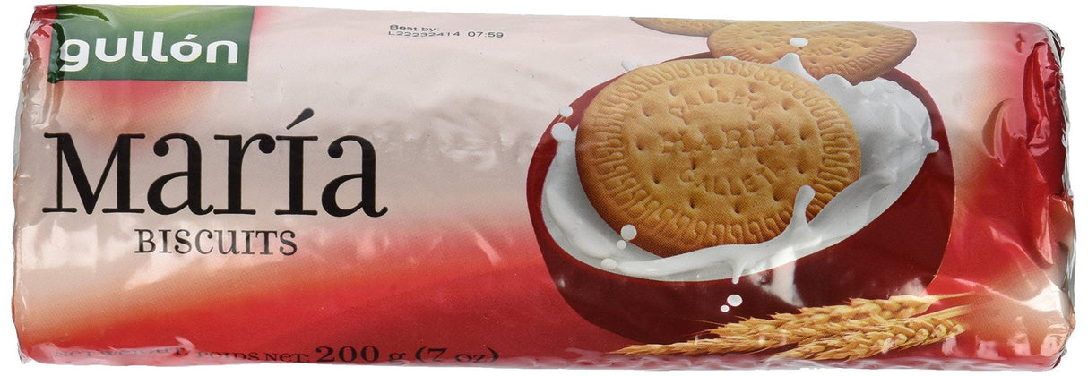 Gullon Maria Biscuits Net Wt 7 Oz (200g) (Pack of 6) - Mighty Depot