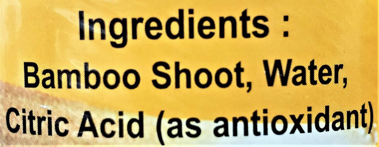 Chaokoh Bamboo Shoot in Water (Strip) 565g, 2 Pack - Mighty Depot