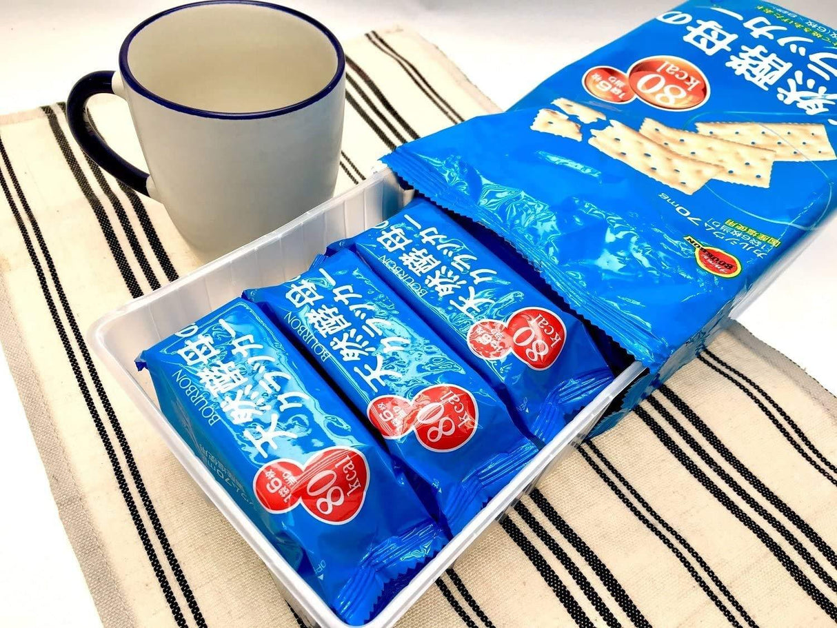 Bourbon Tennen Kobo Crackers - No Sugar Added - 4.97 oz. (140 g) (Pack of 3) - MADE IN JAPAN - Mighty Depot