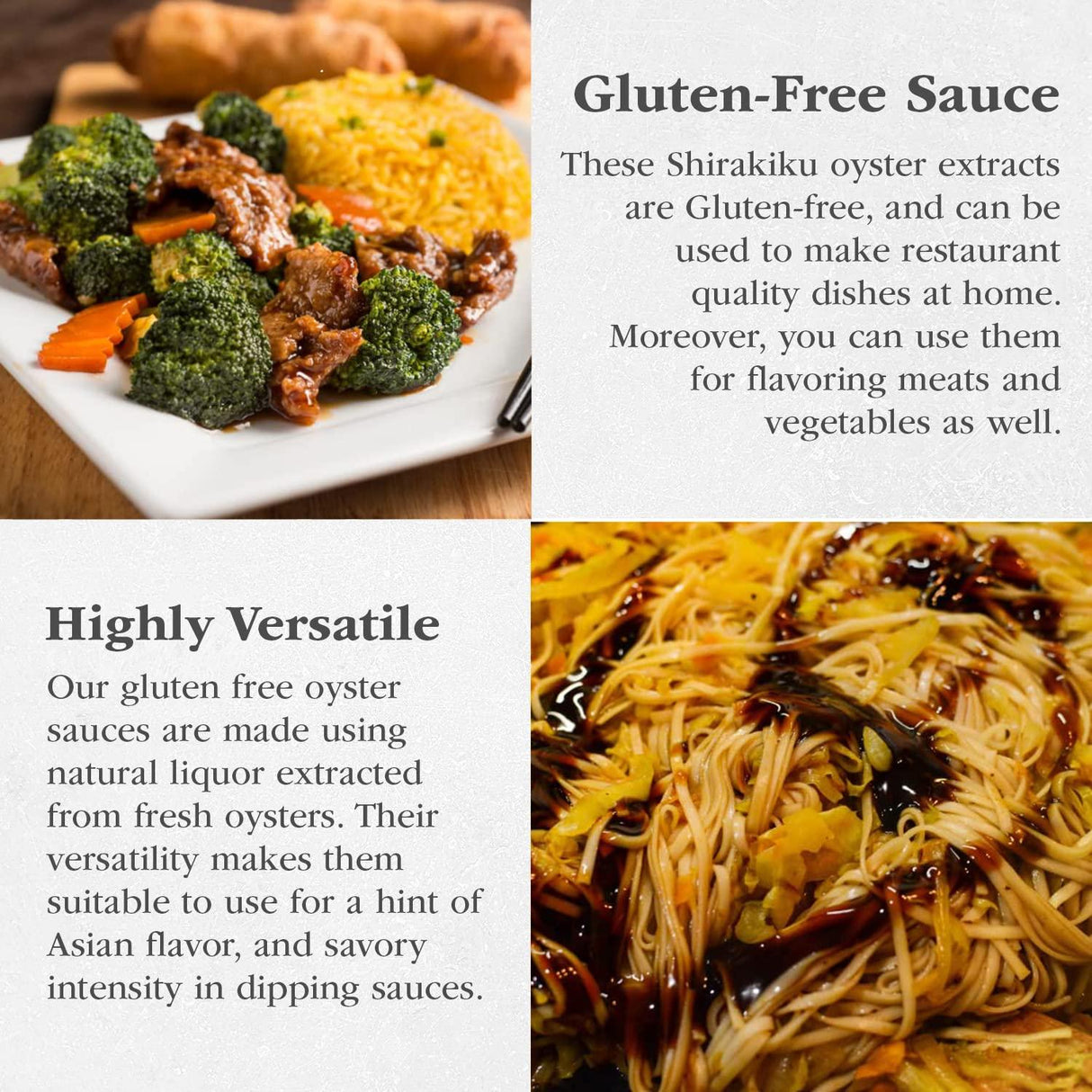 Shirakiku Oyster Sauce | Sweet and Savory Authentic Sauce for Asian Cuisine and Instant Umami Taste, Perfect for Cooking and Dipping | Natural Liquor Extract, Non GMO | 18 Oz (Pack of 1) - Mighty Depot