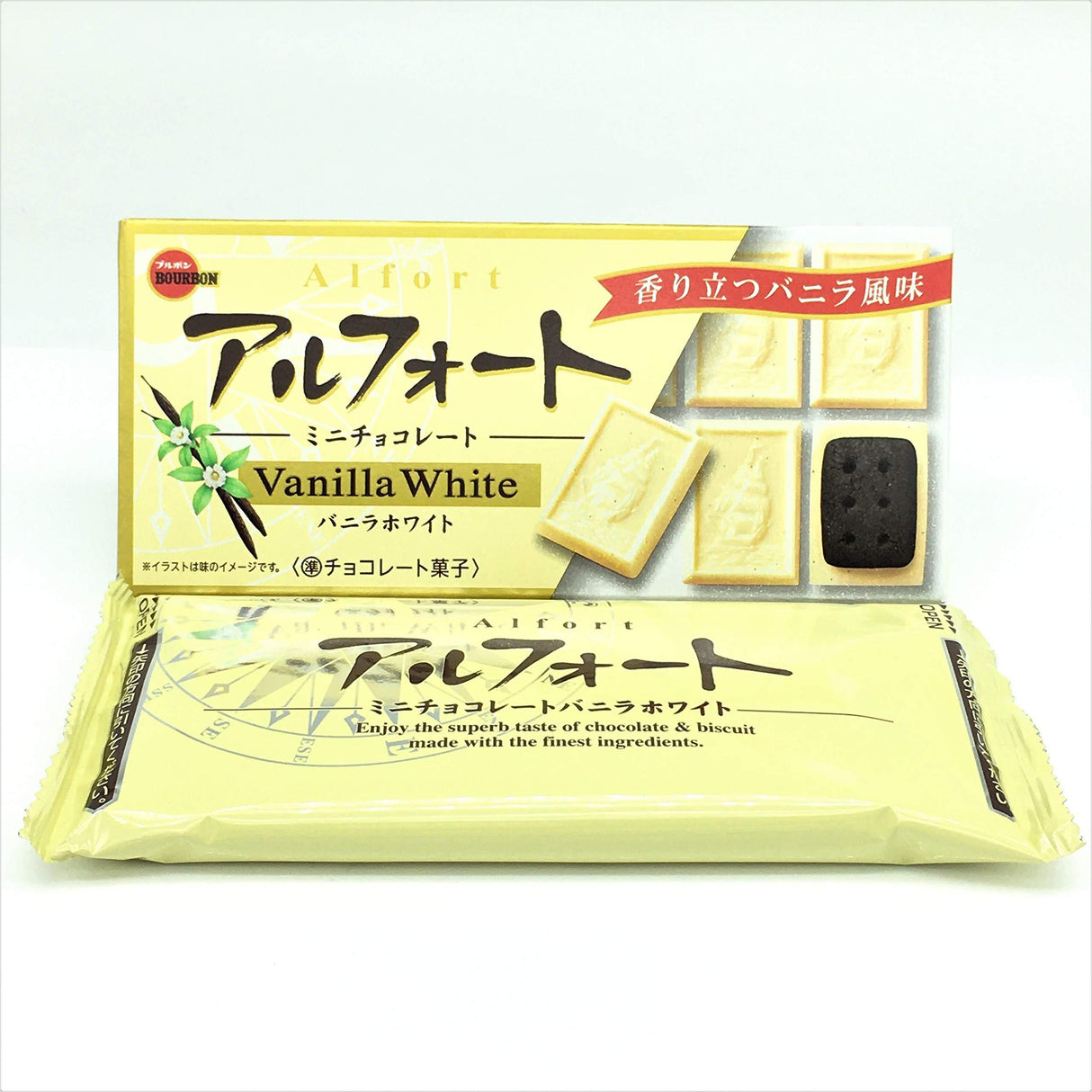 Bourbon ALFORT Mini Chocolate Biscuit, 12pcs/box - Mighty Depot