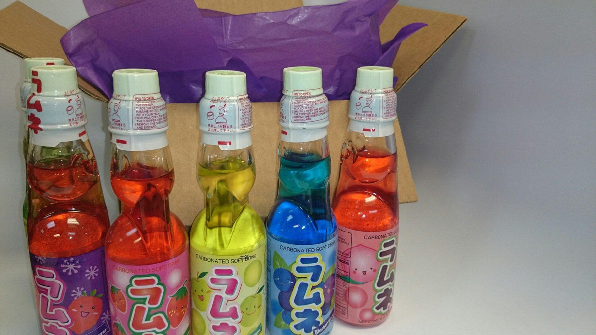 SimplyAPlus Japaness Ramune 6 variety set - Mighty Depot
