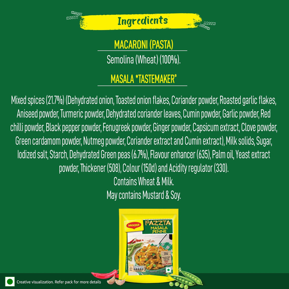 MAGGI PASTA MASALA 65G - Mighty Depot