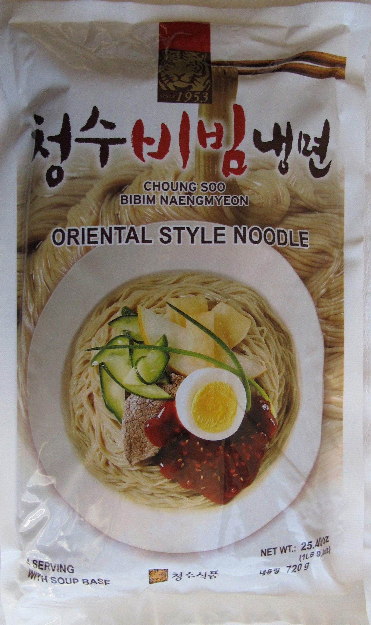 Choung Soo Bibim Naeng Myeon, Oriental Style Noodle (Waterless Noodle), 25.40 Ounces - Mighty Depot