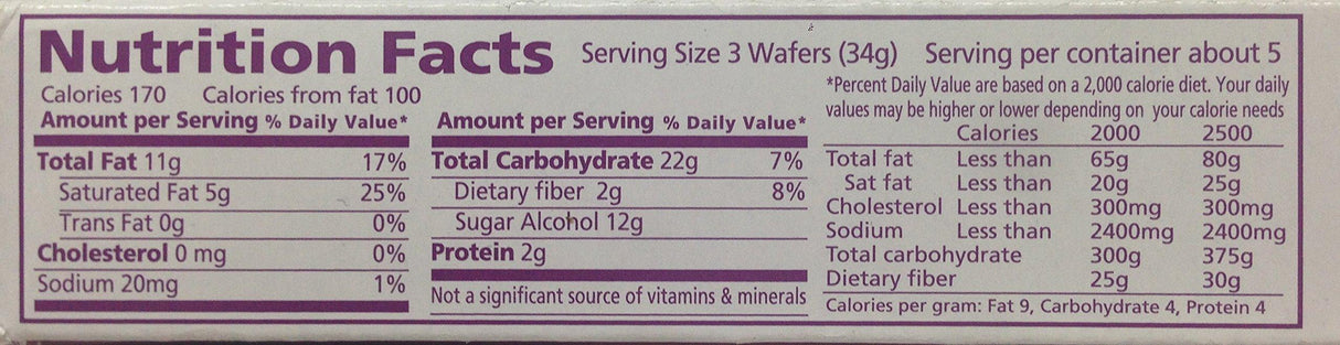 Manamim Filled With Chocolate Flavored Cream 6.35 Oz. Pack Of 3. - Mighty Depot