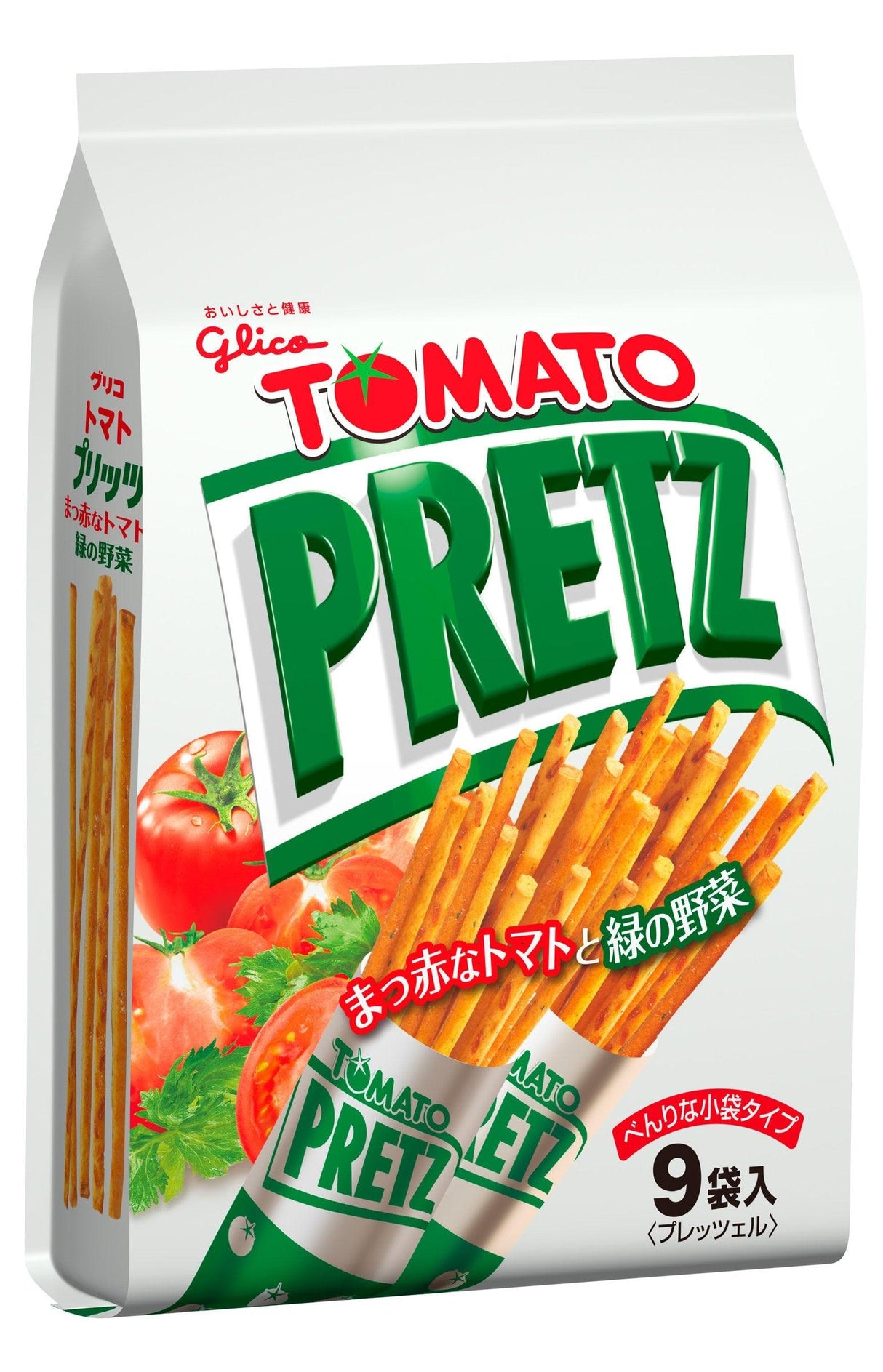 Ezaki Glico tomato Prydz (9 bags) 134gX6 pieces - Mighty Depot