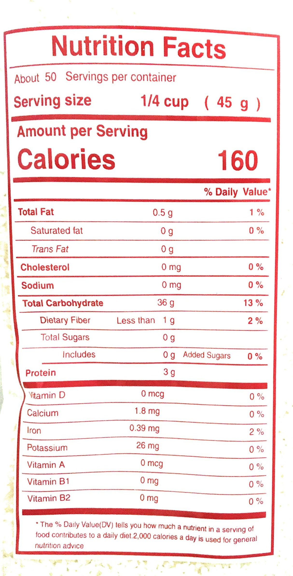 Cock Brand Jasmine Broken Rice 5 Lbs(2 Pack) - Mighty Depot