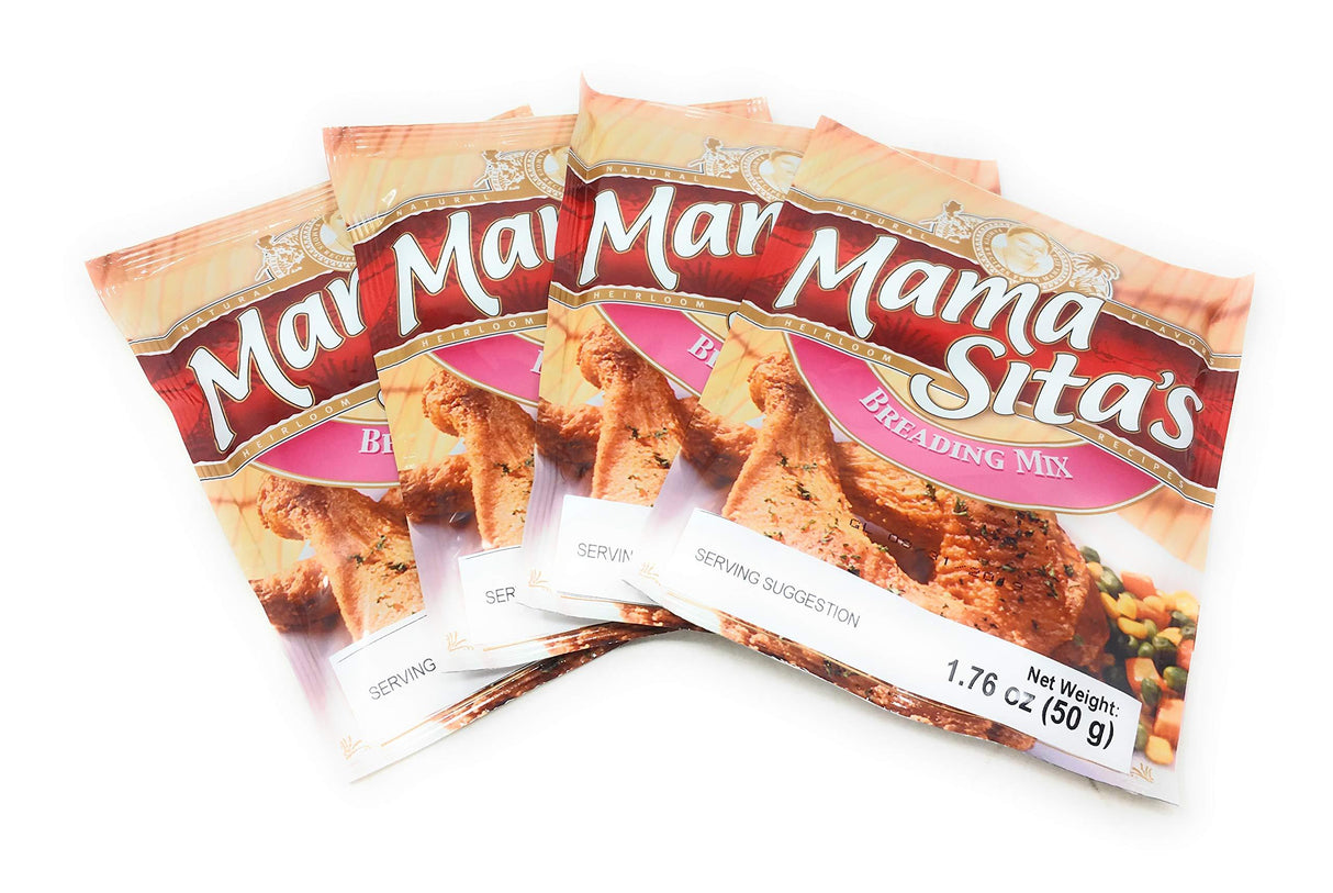 Mama Sita's Breading Mix 1.76 oz (50g), 4 Pack - Mighty Depot