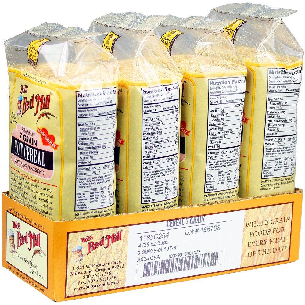 Bob's Red Mill 7 Grain Hot Cereal, 25 Ounce (Pack of 4) - Mighty Depot