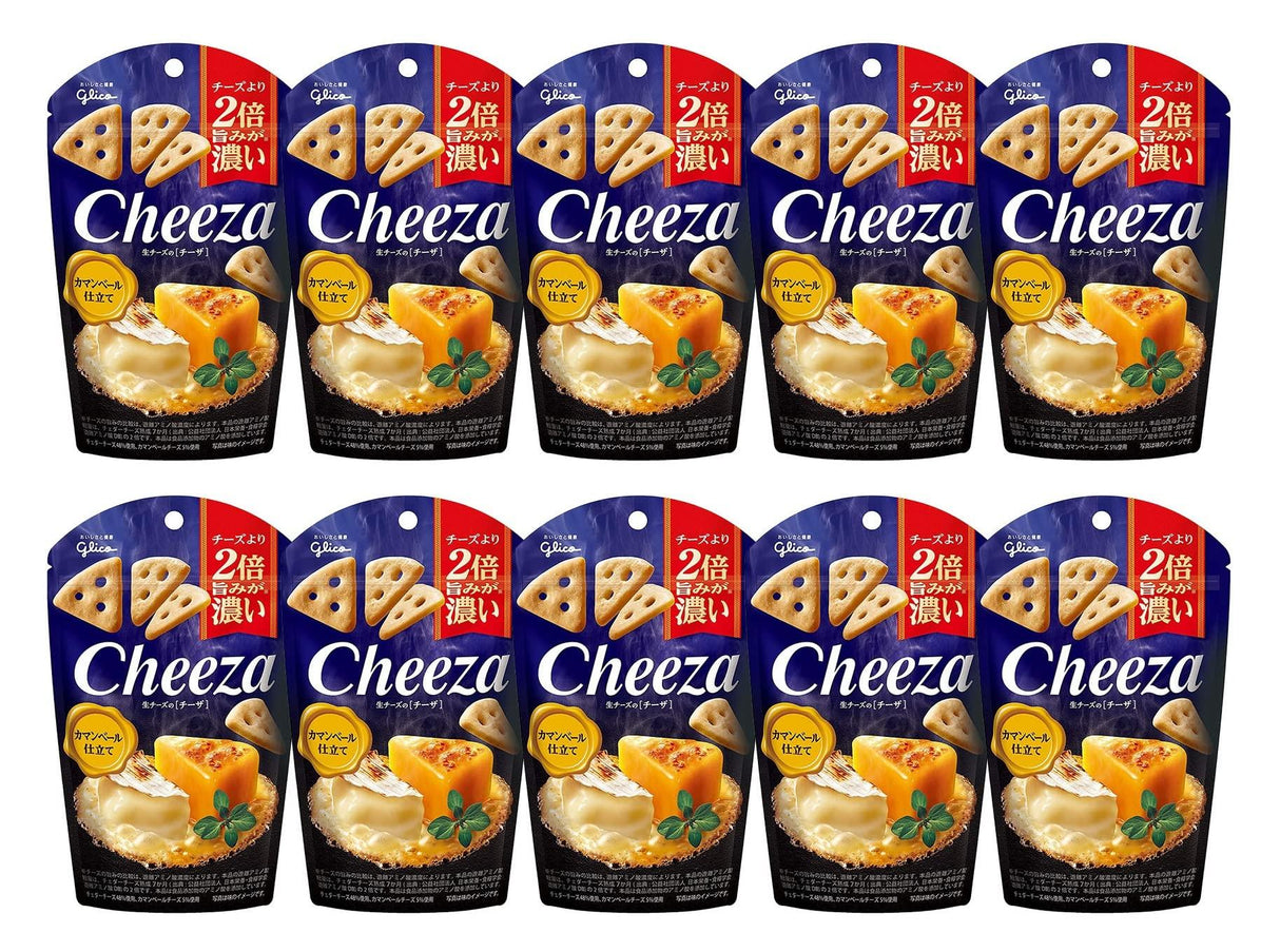 40gX10 pieces Chiza Camembert cheese tailoring of Ezaki Glico raw cheese - Mighty Depot
