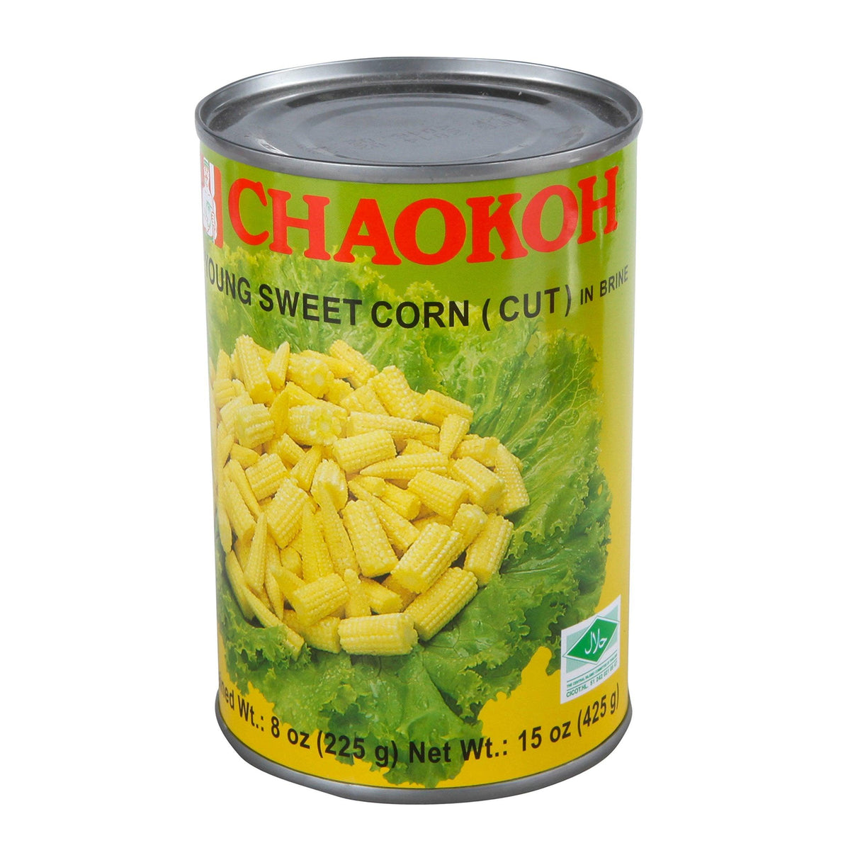 Chaokoh Cut Young Corn, 15 Ounce - Mighty Depot