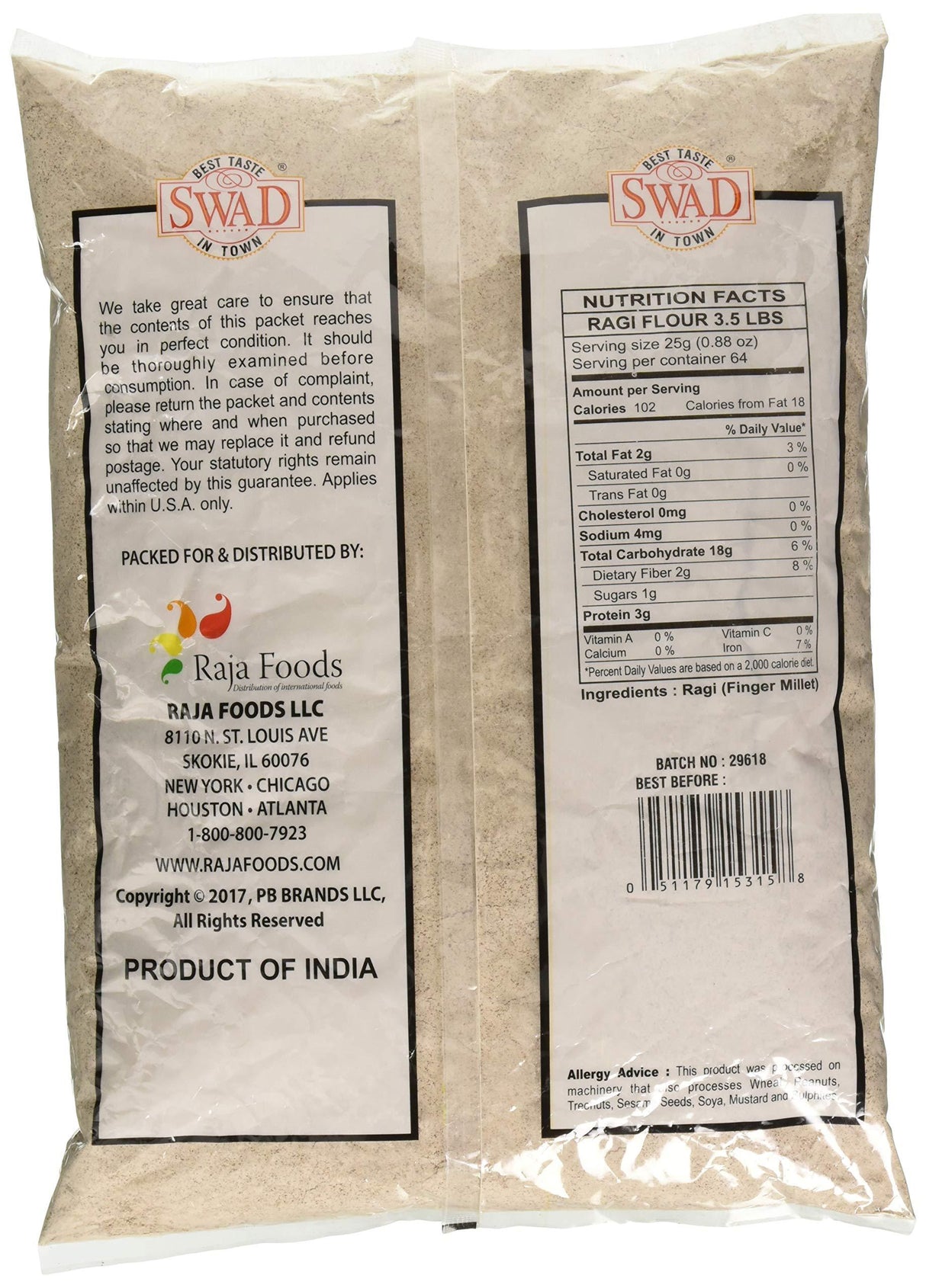 Swad FLOUR - Mighty Depot