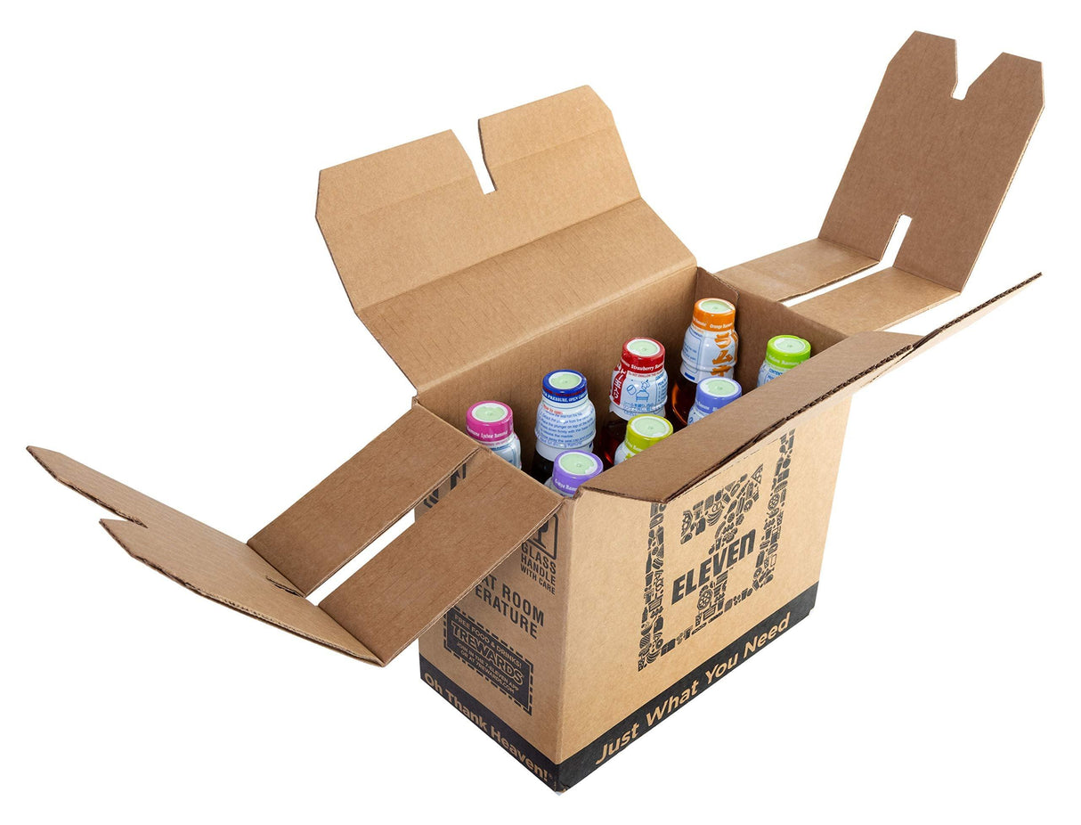 Shirakiku Ramune Japanese Soda, Variety Pack, 8 Glass Bottles - Mighty Depot