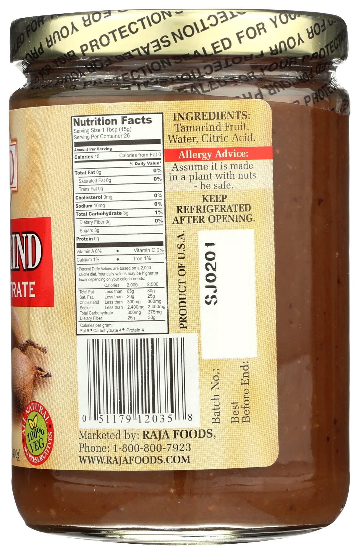 Swad Tamarind Concentrate 140z (400g) - Mighty Depot