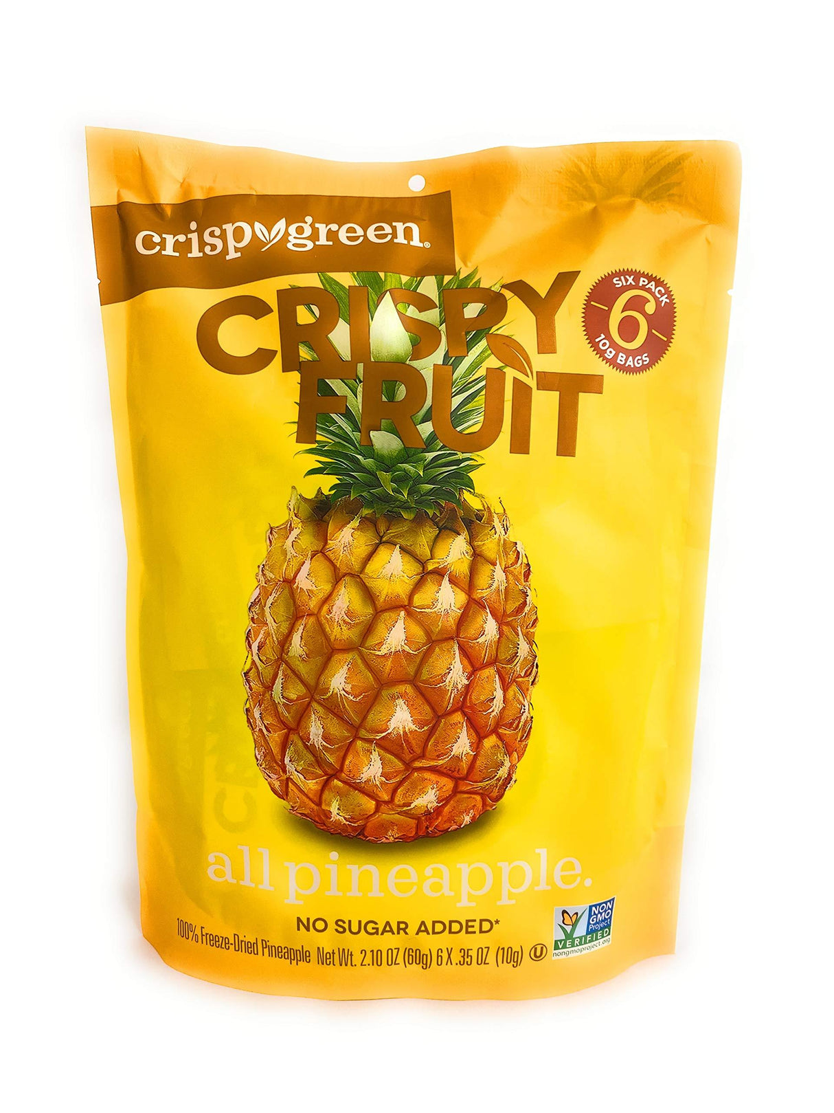 Crispy Green Crispy 6pk Pineapple - Mighty Depot