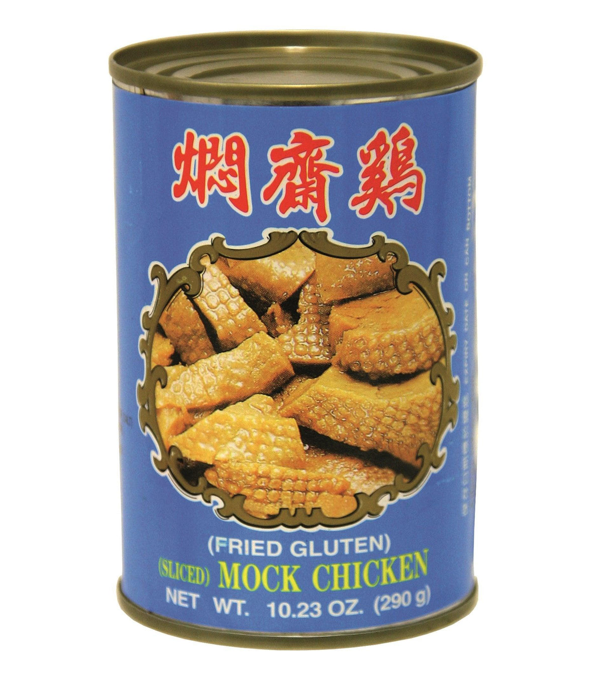 MOCK CHICKEN fried Gluten -- vegetarisches Huhn WU CHUNG 280g - Mighty Depot
