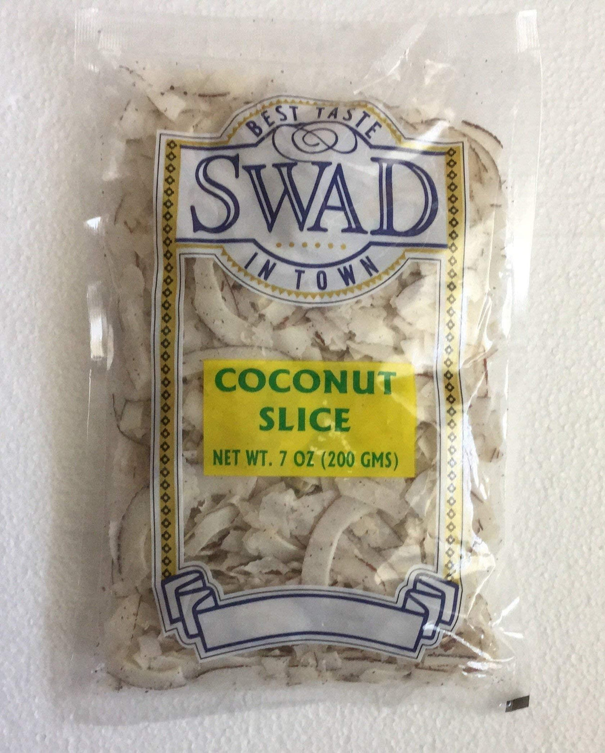 Swad Coconut Slices - 200g., 7oz. - Mighty Depot