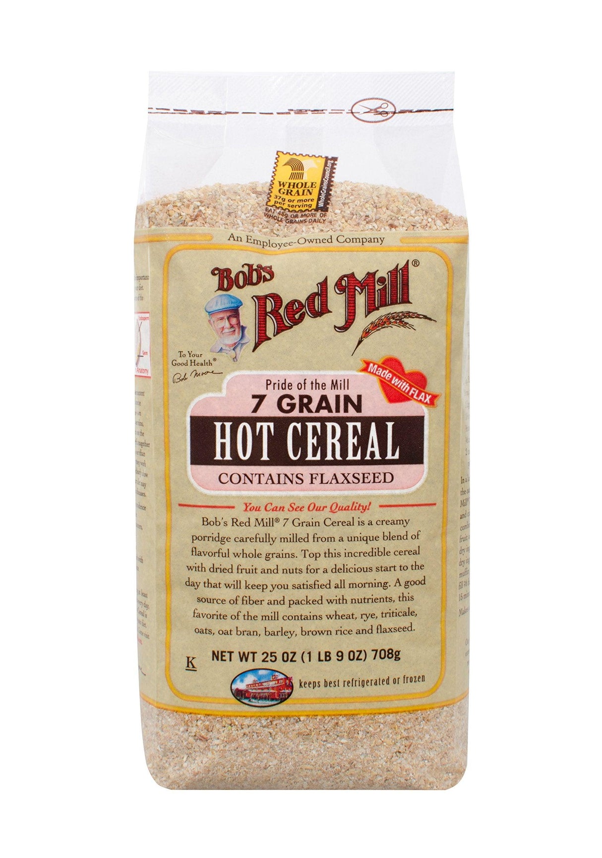 Bob's Red Mill 7 Grain Cereal, 25 Ounce - Mighty Depot