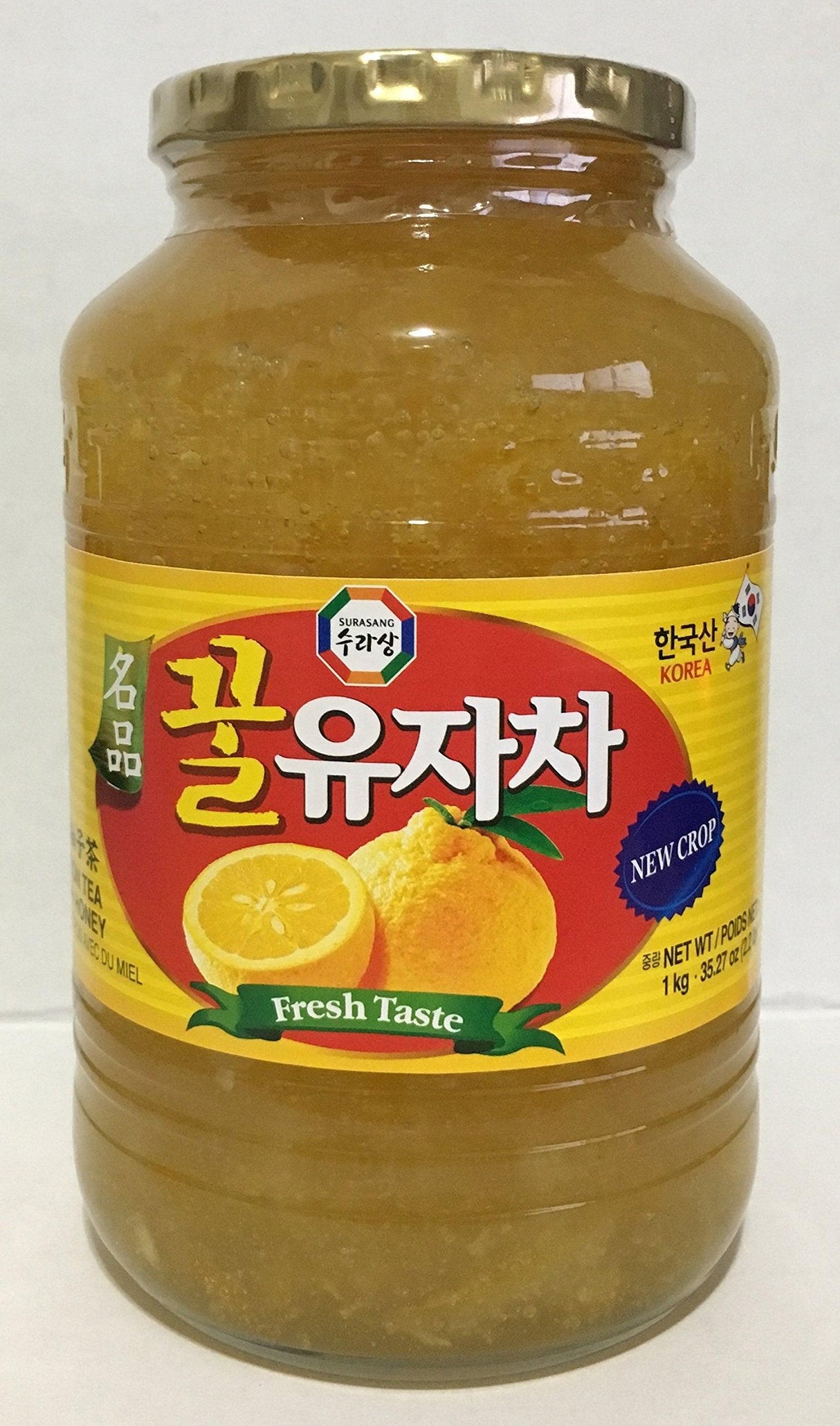 Sura Wang, Surasang Citron Tea with Honey, 1 Bottle - Mighty Depot