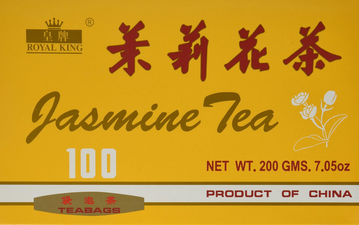 Royal King Jasmine Tea - 100 Tea Bags - Mighty Depot